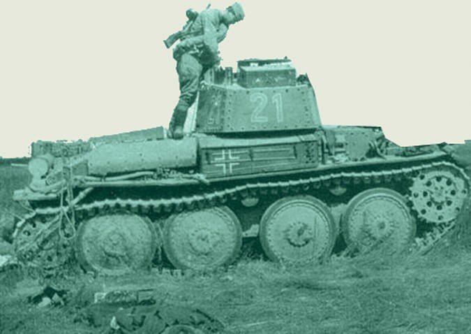 Как Иванушка пошел против немецкого танка с топором